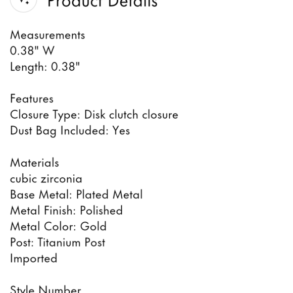 🔹️ Kate Spade🔹️ Silver Gleaming Gardenia Flower Studs ✨️🌺 - Picture 8 of 8